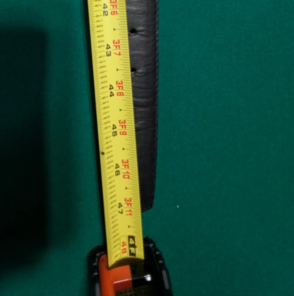 Black Leather Belt